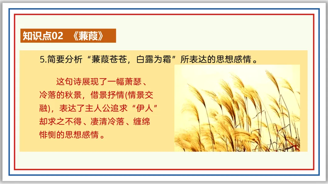 中考古诗词分主题一遍过⑧:爱情相思 46张PPT 第23张