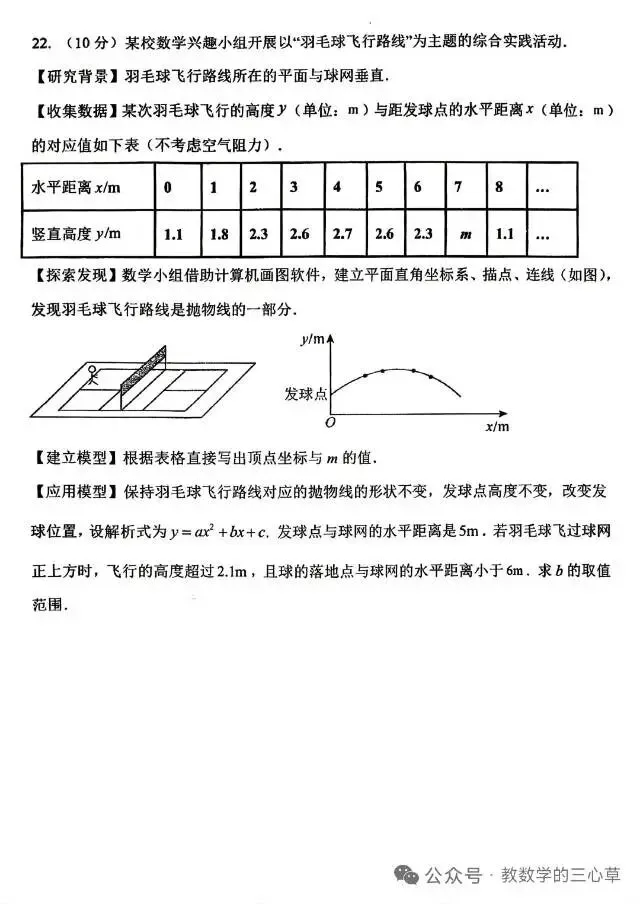 中考数学模拟题 第7张