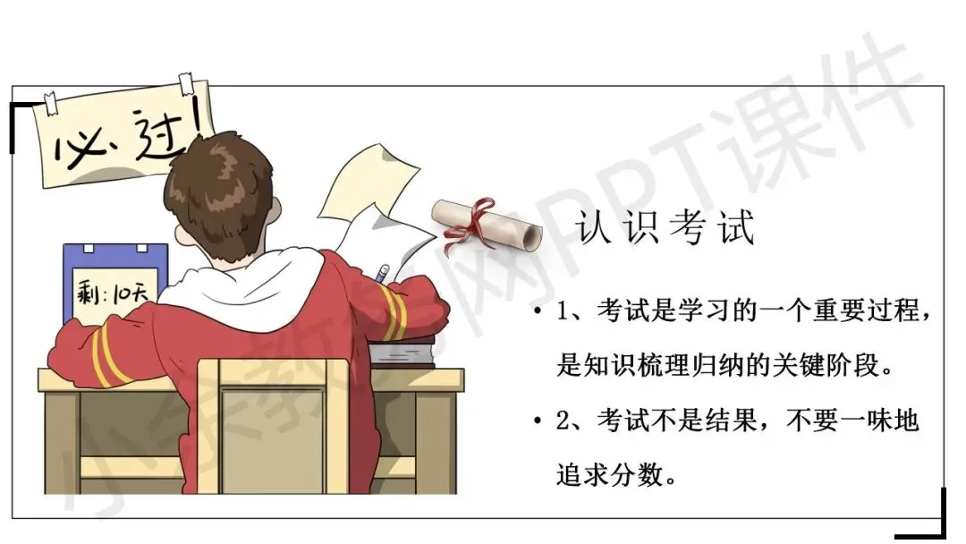 初中九年级(初三)中考励志教育主题班会《初中三载圆梦,青春不留遗憾》PPT 课件 第23张