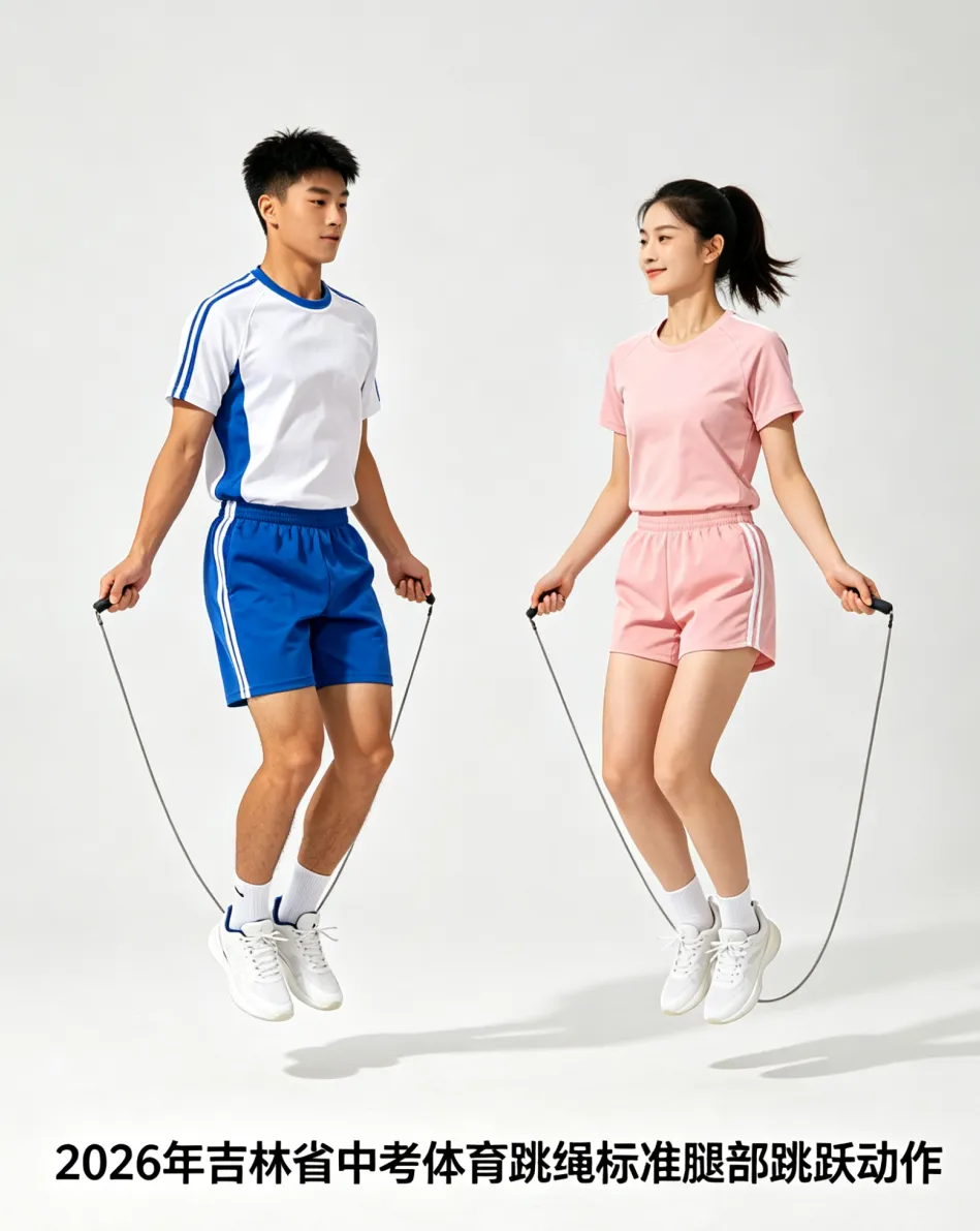 7分稳拿!2026吉林中考跳绳最新标准+满分动作,家长孩子速看 第3张