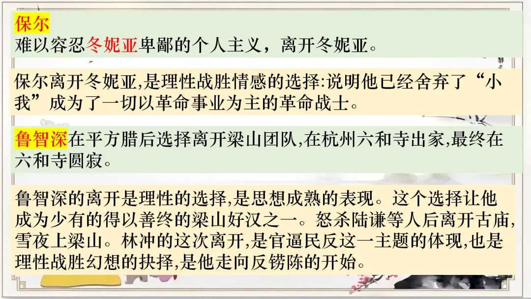 【名著联读复习】中考语文12部名著横向联读课件 第30张