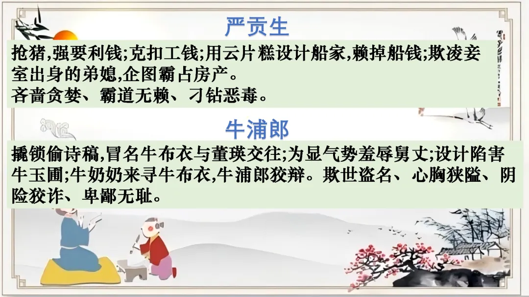 【名著联读复习】中考语文12部名著横向联读课件 第37张