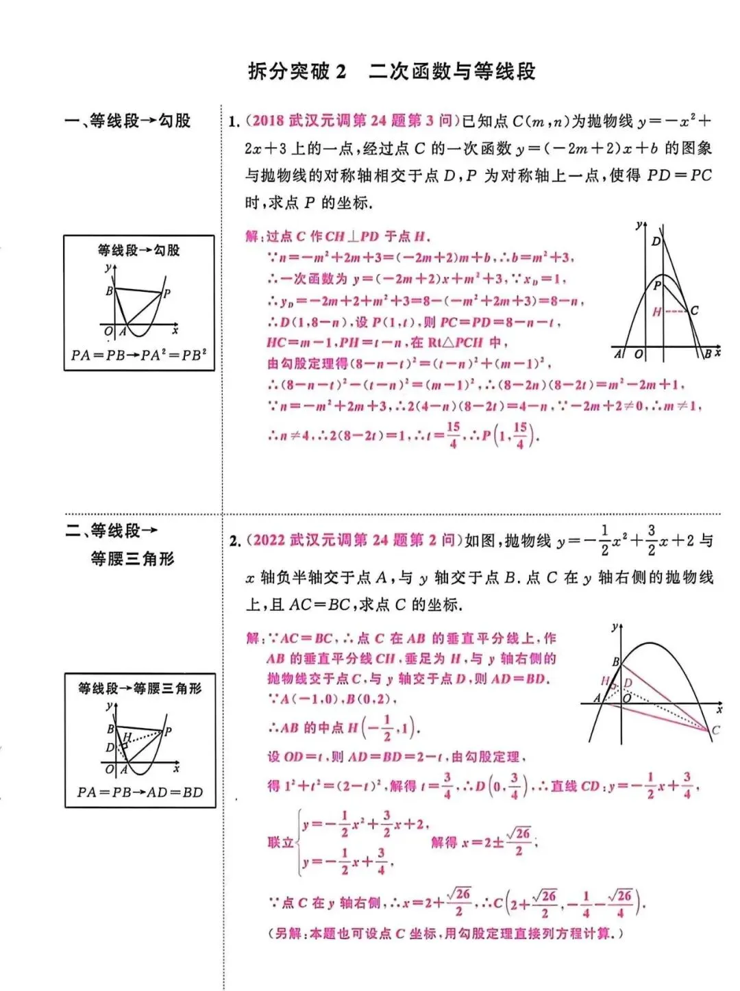 中考数学最后一道坎:二次函数压轴题,吃透这3步,多拿10分! 第2张