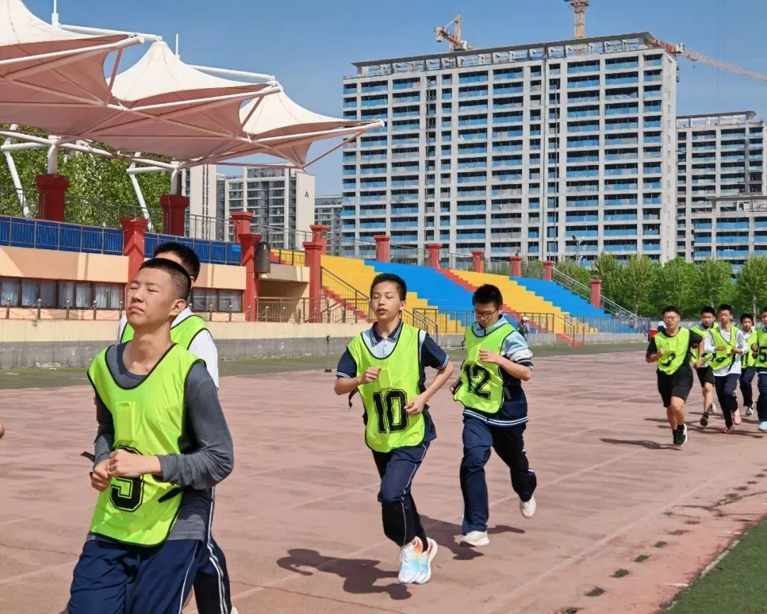 以测砺技 蓄力中考|安阳市第六中学九年级开展第二次中考体育模拟测试 第9张
