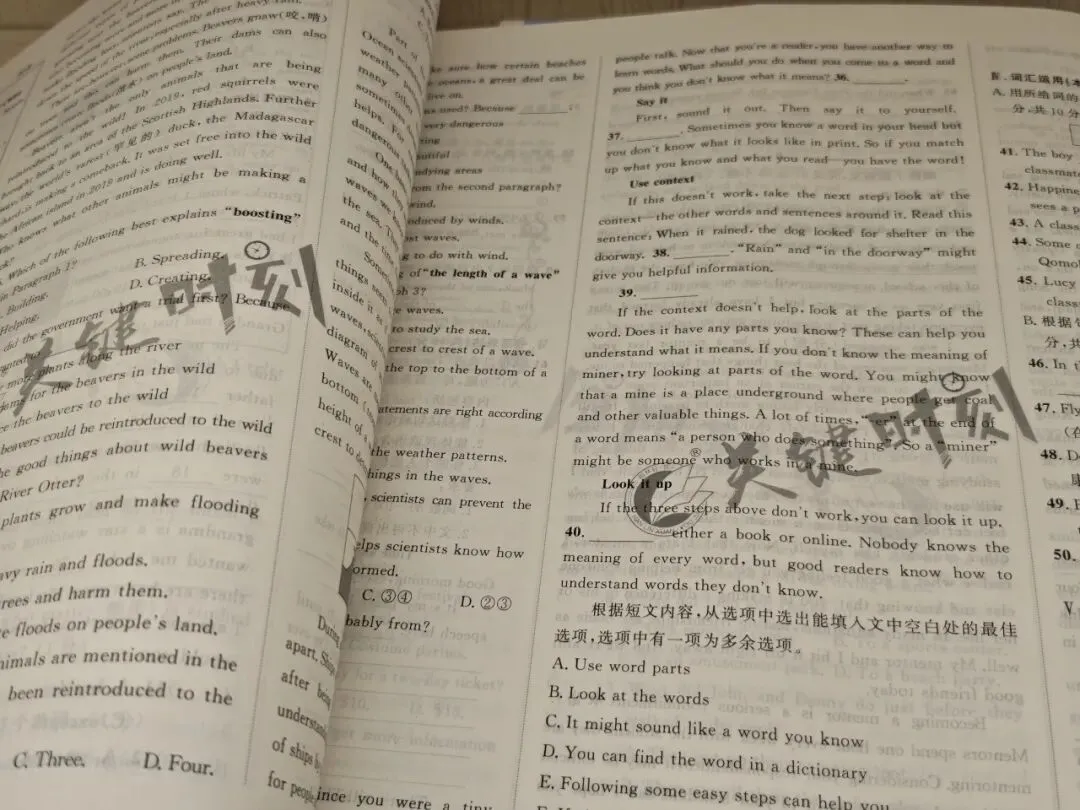 三源书吧【中考教辅书推荐】:中考冲刺,《关键时刻》为学子们提供破题锦囊! 第25张 三源书吧【中考教辅书推荐】:中考冲刺,《关键时刻》为学子们提供破题锦囊! 第25张