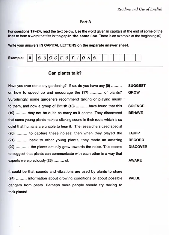 FCE真题Test1完整版写作+阅读+听力,备考必刷! 第6张