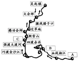 2026年中考历史二轮热点专题试卷4:红军长征胜利90周年(学生版) 第8张
