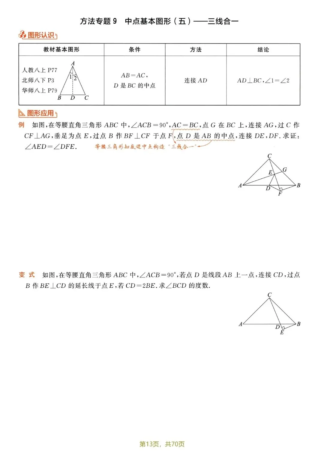 中考压轴题13模块52专题 第15张