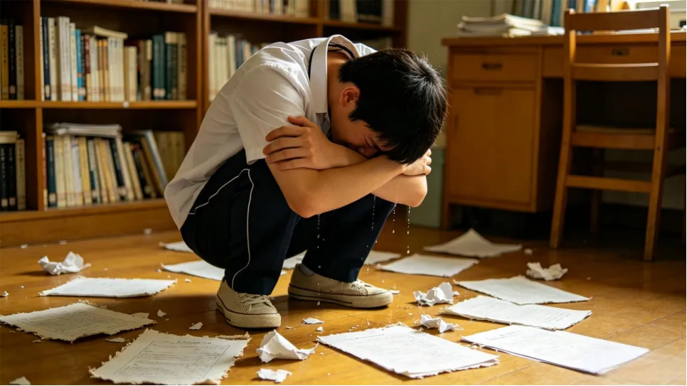 高三越学越忘,我把试卷撕成碎片,爸妈在客厅沉默到天亮 第2张