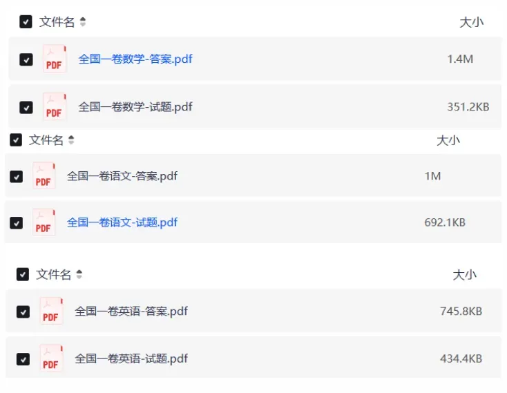 2025年安徽高考卷真题+详细解析|全科高清可下载 第4张