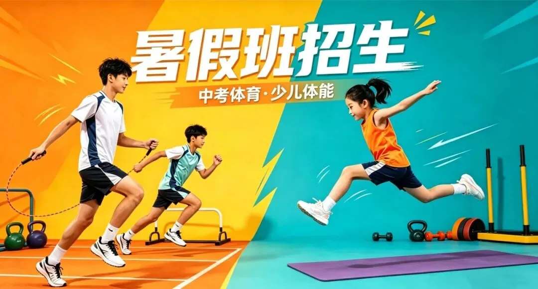 提前规划,赢在暑期丨2026 中考体育 & 少儿体能集结号已吹响! 第1张