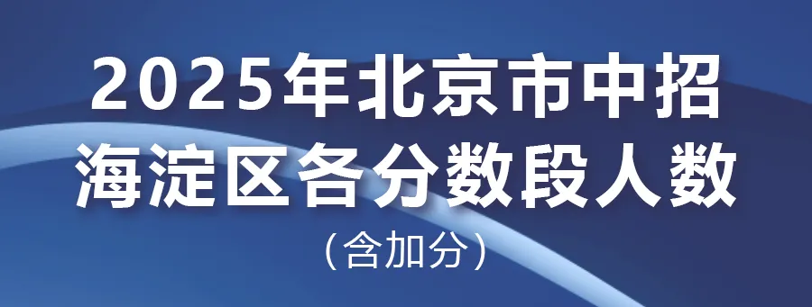 2025年北京中考海淀朝阳等18区一分一段表汇总,赶快收藏 第53张 2025年北京中考海淀朝阳等18区一分一段表汇总,赶快收藏 第53张
