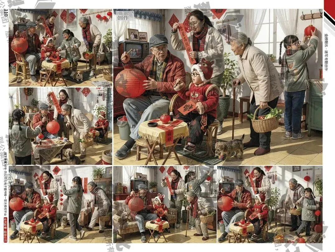 《金榜题名-速写考题创作》从考试题型出发,涵盖改革单人到多人场景、美术鉴赏二创、模板套题、一题多解、创意速写、真题与考月考. 第48张