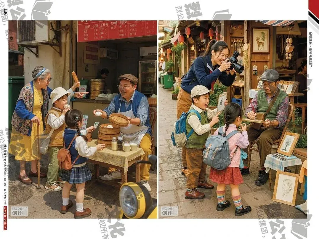 《金榜题名-速写考题创作》从考试题型出发,涵盖改革单人到多人场景、美术鉴赏二创、模板套题、一题多解、创意速写、真题与考月考. 第58张