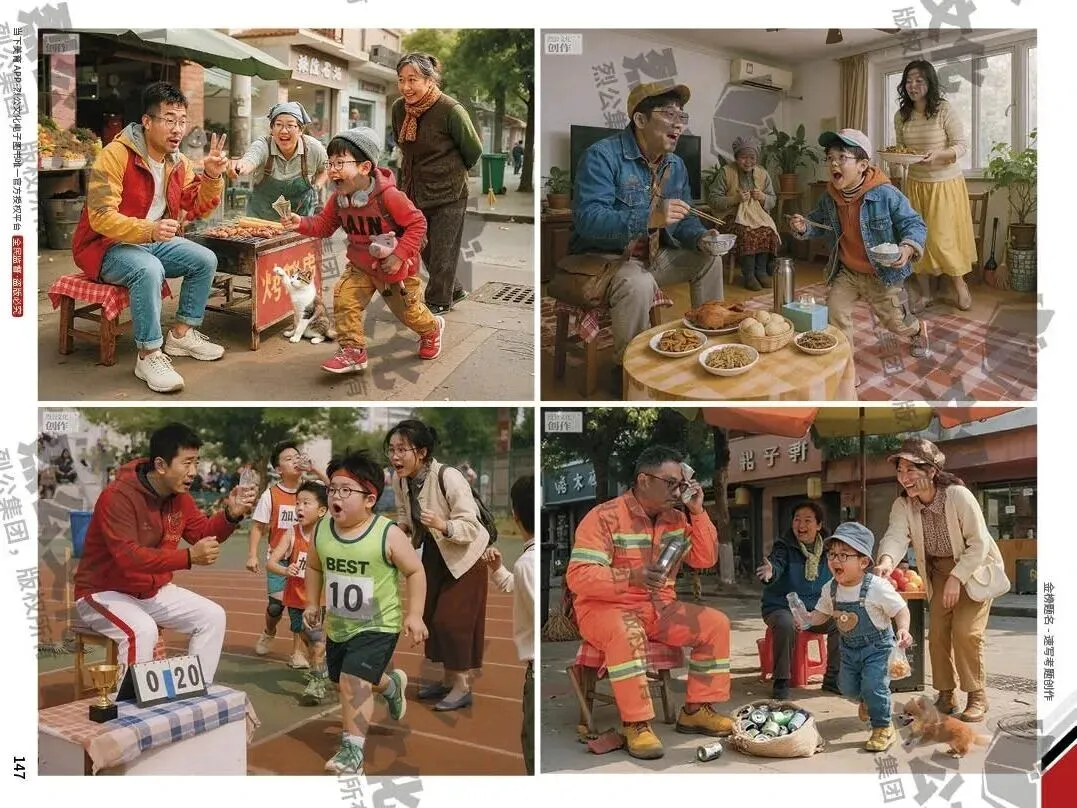 《金榜题名-速写考题创作》从考试题型出发,涵盖改革单人到多人场景、美术鉴赏二创、模板套题、一题多解、创意速写、真题与考月考. 第62张