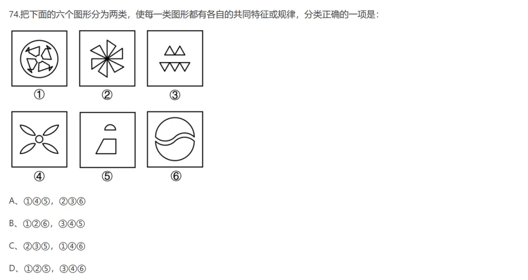 图形判断推理 | 公务员考试行测真题解答(陕西省2025_4) 第1张