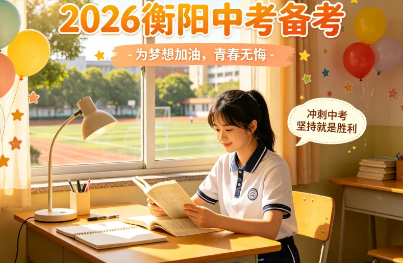 衡阳初三生必看|四月中考提醒:这些事做好,备考更高效! 第2张