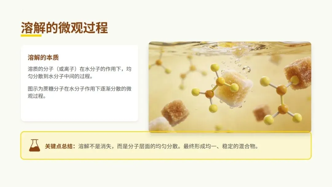 中考化学《溶液》专题复习——柠檬冻茶里的溶液世界 第7张