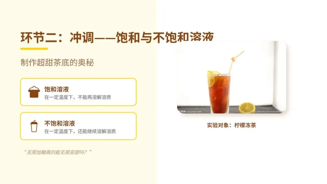 中考化学《溶液》专题复习——柠檬冻茶里的溶液世界 第9张