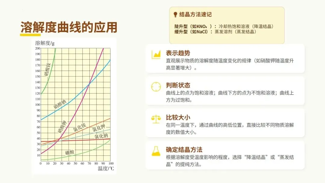 中考化学《溶液》专题复习——柠檬冻茶里的溶液世界 第14张