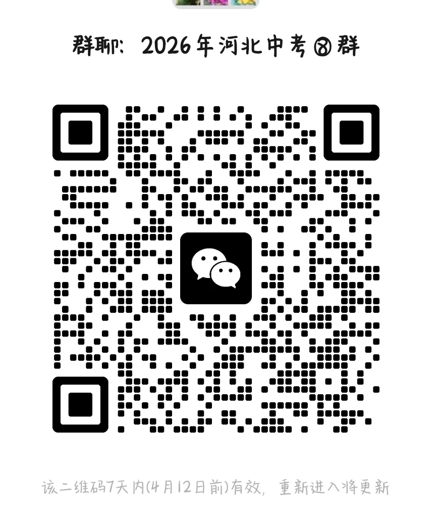 中考一模|2026年邯郸市邯山区扬帆初中学校中考二模语文试题(后附打印版下载链接) 第7张