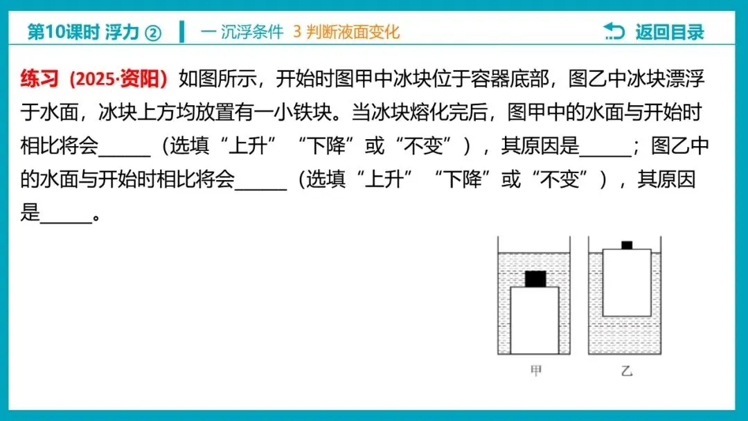 【希沃课件】刚更新的2026中考一轮复习 《浮力》第3、4课时 原创希沃白板课件 第16张
