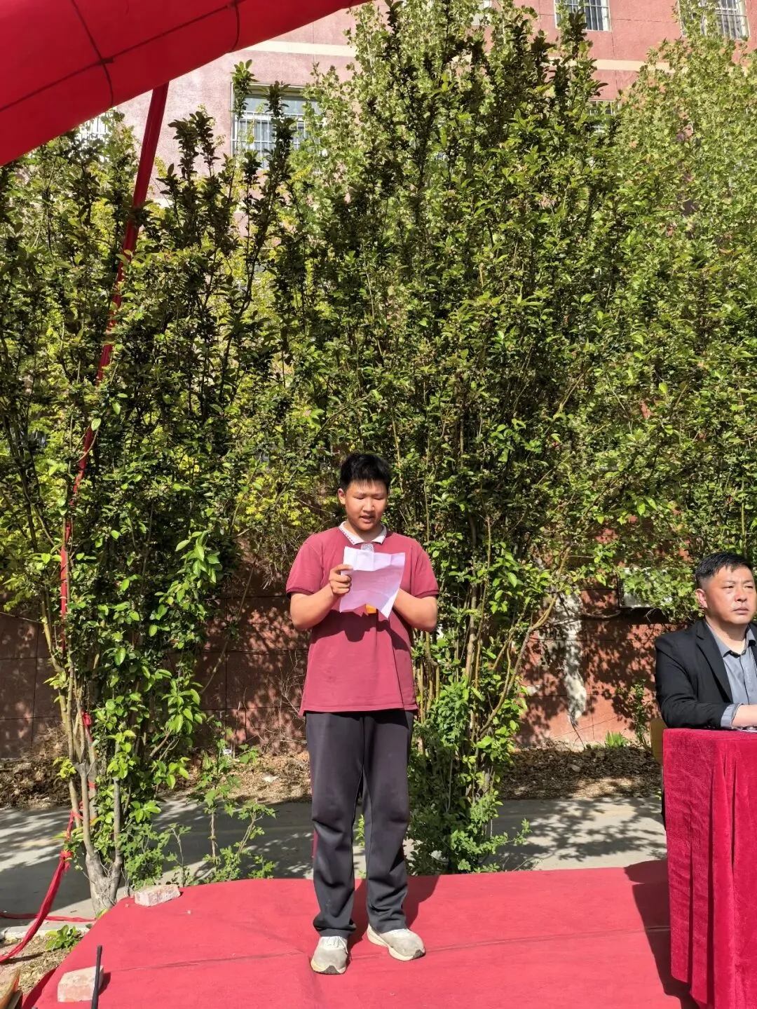 以赛促练强体能 对标中考砺精兵——明山学校2026年第十届春季运动会 第51张