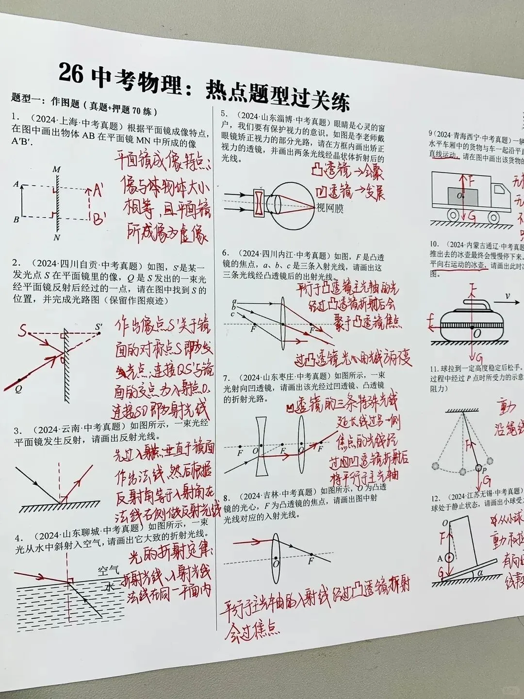 26中考物理热点题型反反复复就考这6大类 第2张