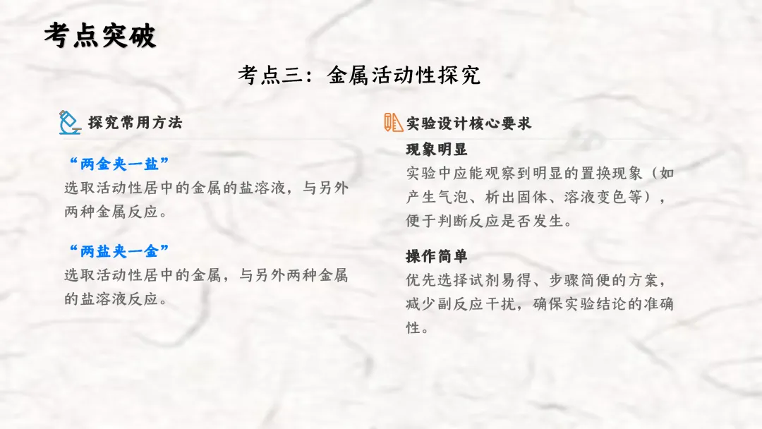 F836 一轮复习 备战中考2026 优质课资源包 初中化学《专题复习---金属和金属材料》课件PPT+教学设计Word 第17张