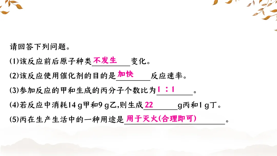 F843 二轮中考专题复习 决胜中考2026 优质课资源包 初中化学《专题复习---微观示意图》课件PPT+教学设计Word 第14张
