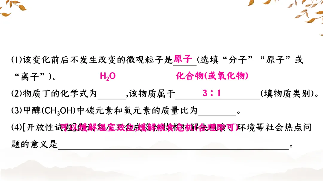 F843 二轮中考专题复习 决胜中考2026 优质课资源包 初中化学《专题复习---微观示意图》课件PPT+教学设计Word 第18张