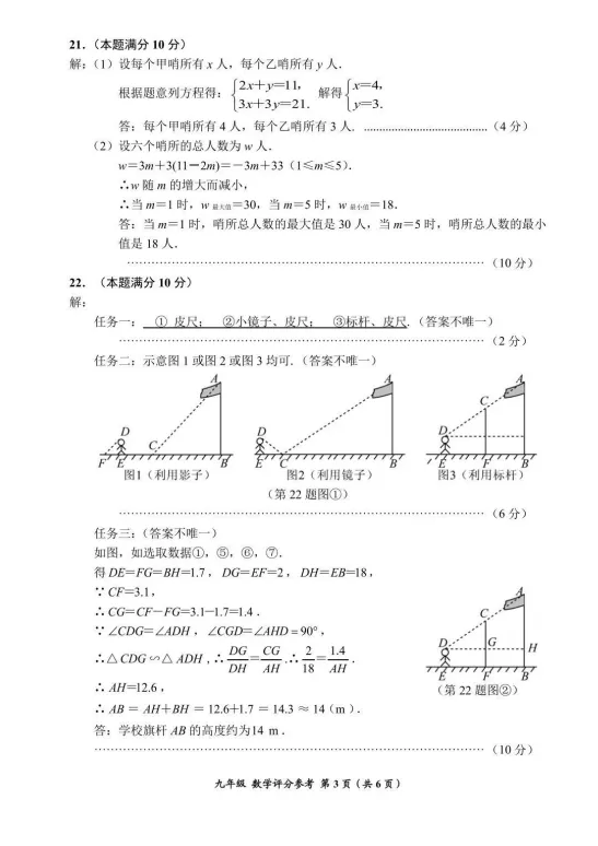 2026年贵州省中考省级模拟统一考试时间定了!内附历年一模真题及答案! 第33张
