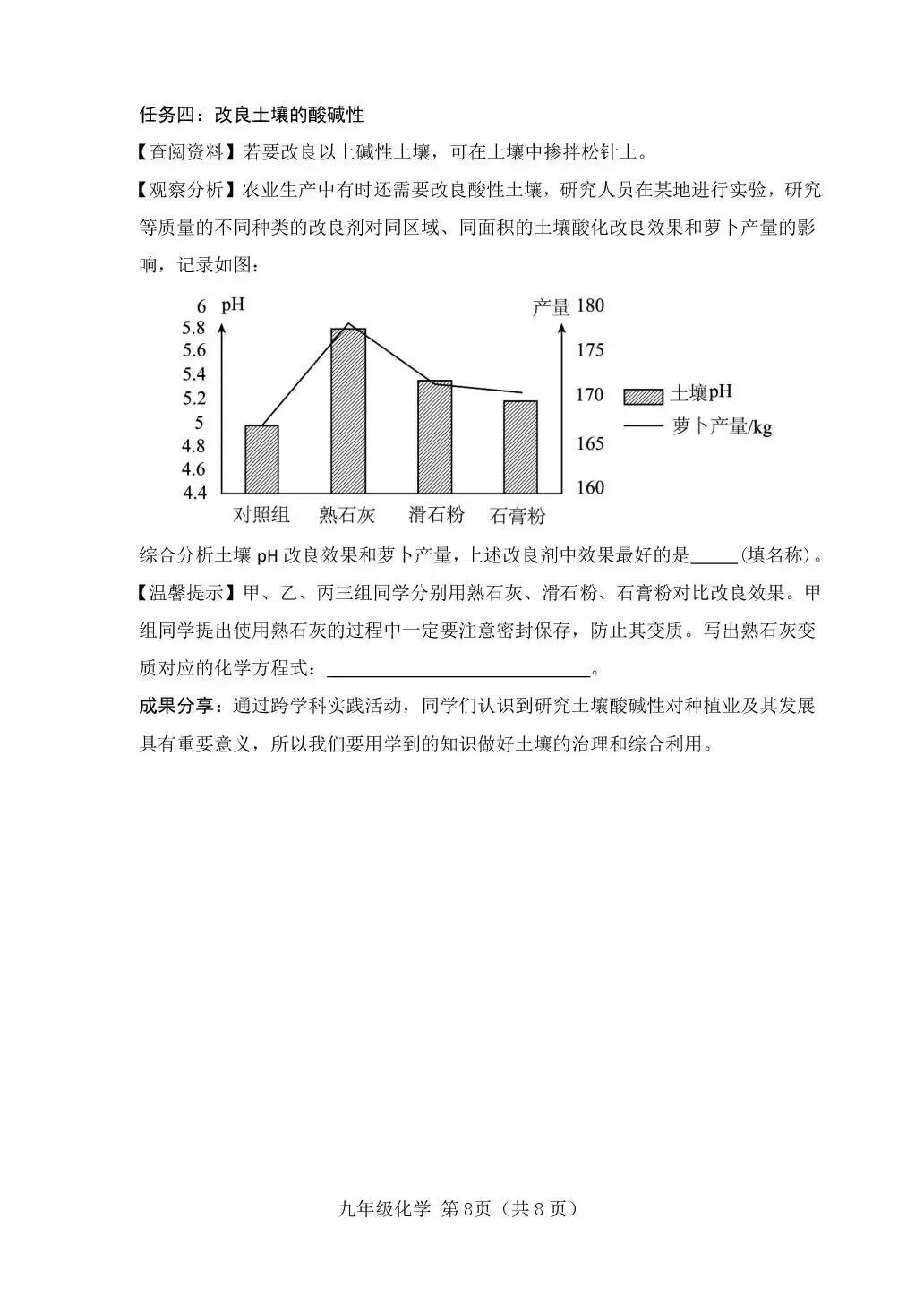 2026年中考模拟考试化学试题10 第11张