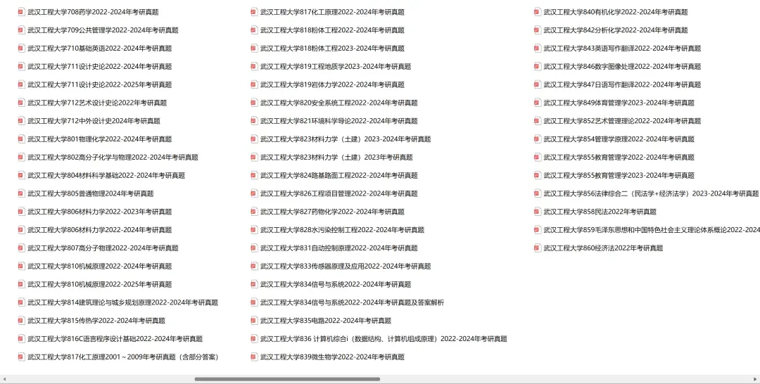 武汉工程大学考研专业课历年真题汇总(含2026真题) 第3张