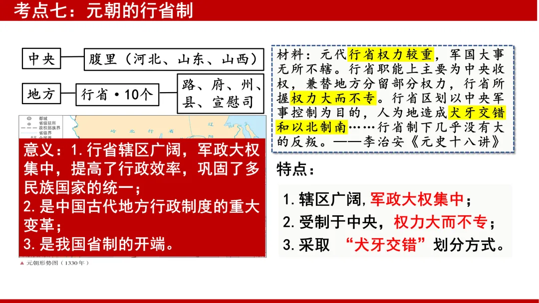 中考复习——中国古代政治史 第11张