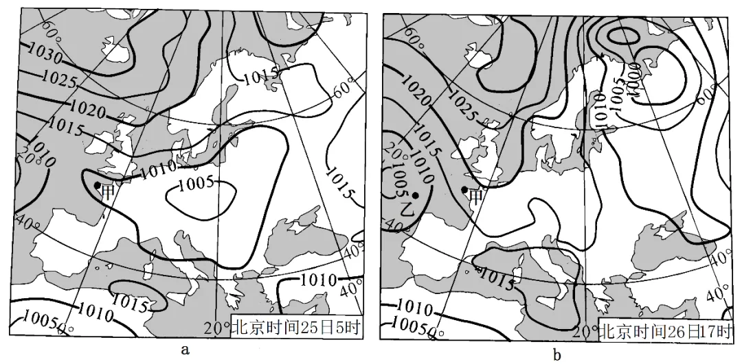 冲刺提分真题练——考点10 常见天气系统(解析版) 第34张 冲刺提分真题练——考点10 常见天气系统(解析版) 第34张