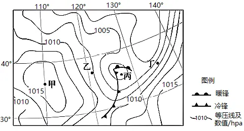 冲刺提分真题练——考点10 常见天气系统(解析版) 第41张 冲刺提分真题练——考点10 常见天气系统(解析版) 第41张
