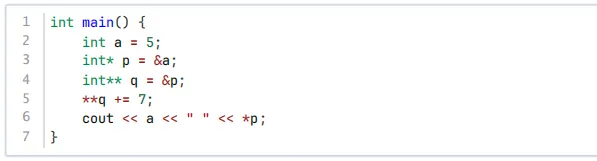 2026 年 3 月 GESP C++ 四级真题解析(多级指针、数组指针、结构体参数传递、输出重定向) 第4张