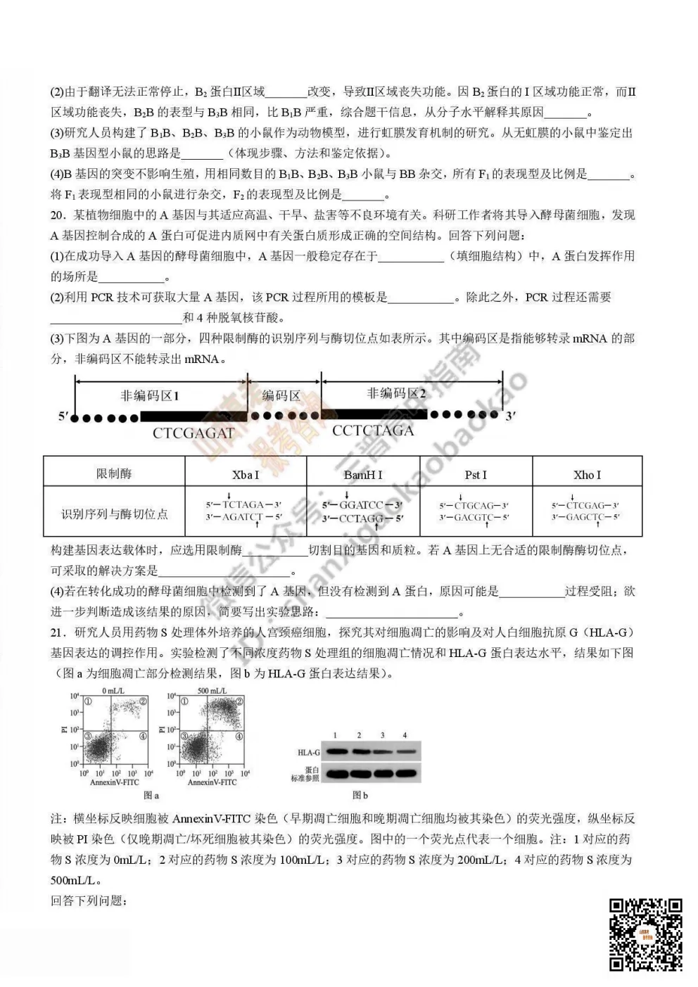 陕西校联2026届高三第二次模拟测试全科试题与答案! 第155张 陕西校联2026届高三第二次模拟测试全科试题与答案! 第155张