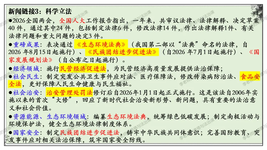 中考道法热点专题6:依法治国(2026版)|课件+练习+微课,老师备课/学生复习必备 第15张