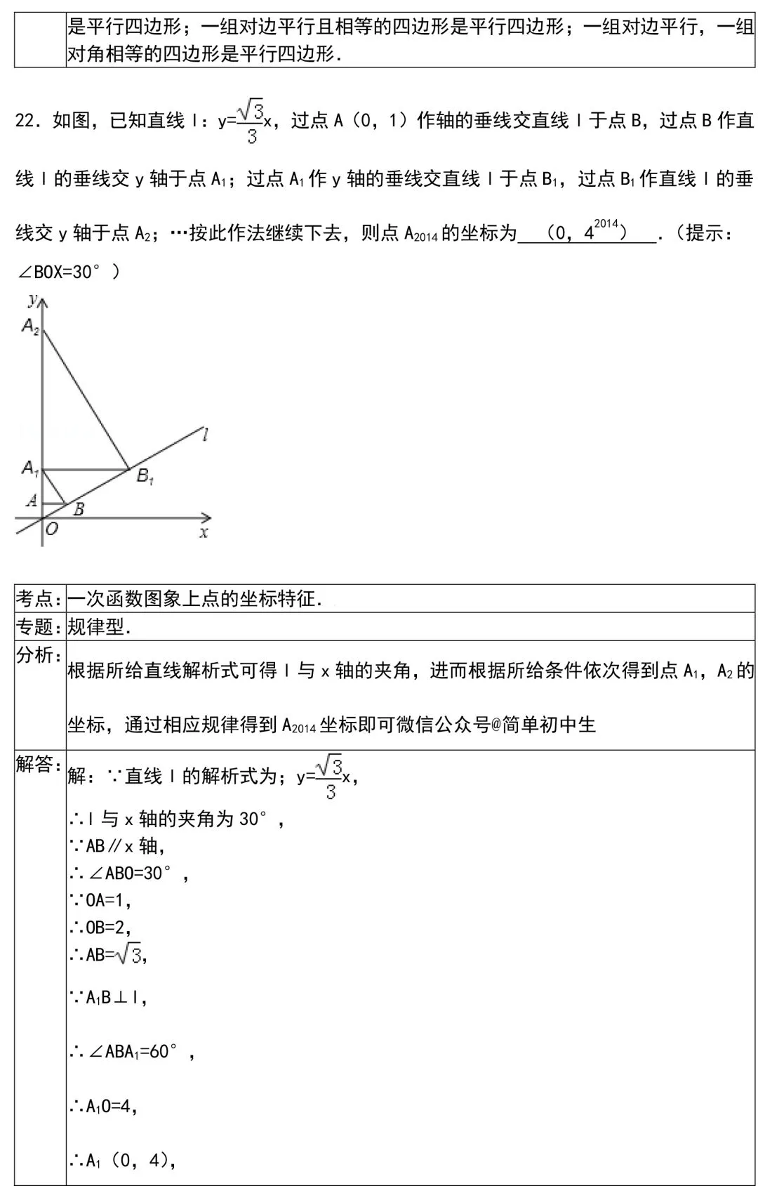 初中数学最全答题模板+真题练!(参考) 第22张