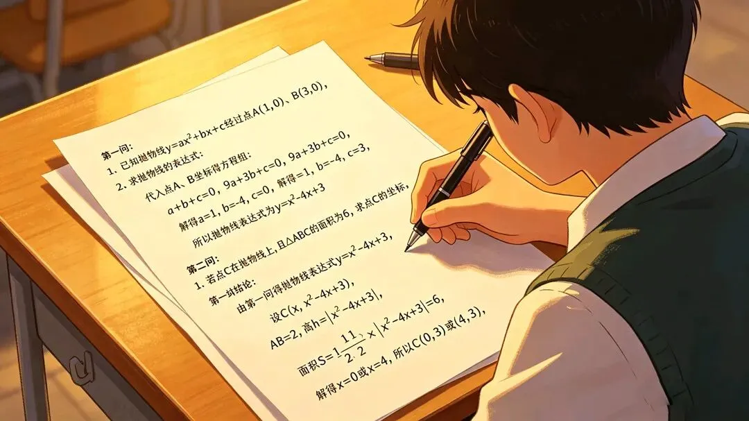 中考数学“偷分技巧”!遇难题帮你稳拿救命分! 第5张 中考数学“偷分技巧”!遇难题帮你稳拿救命分! 第5张