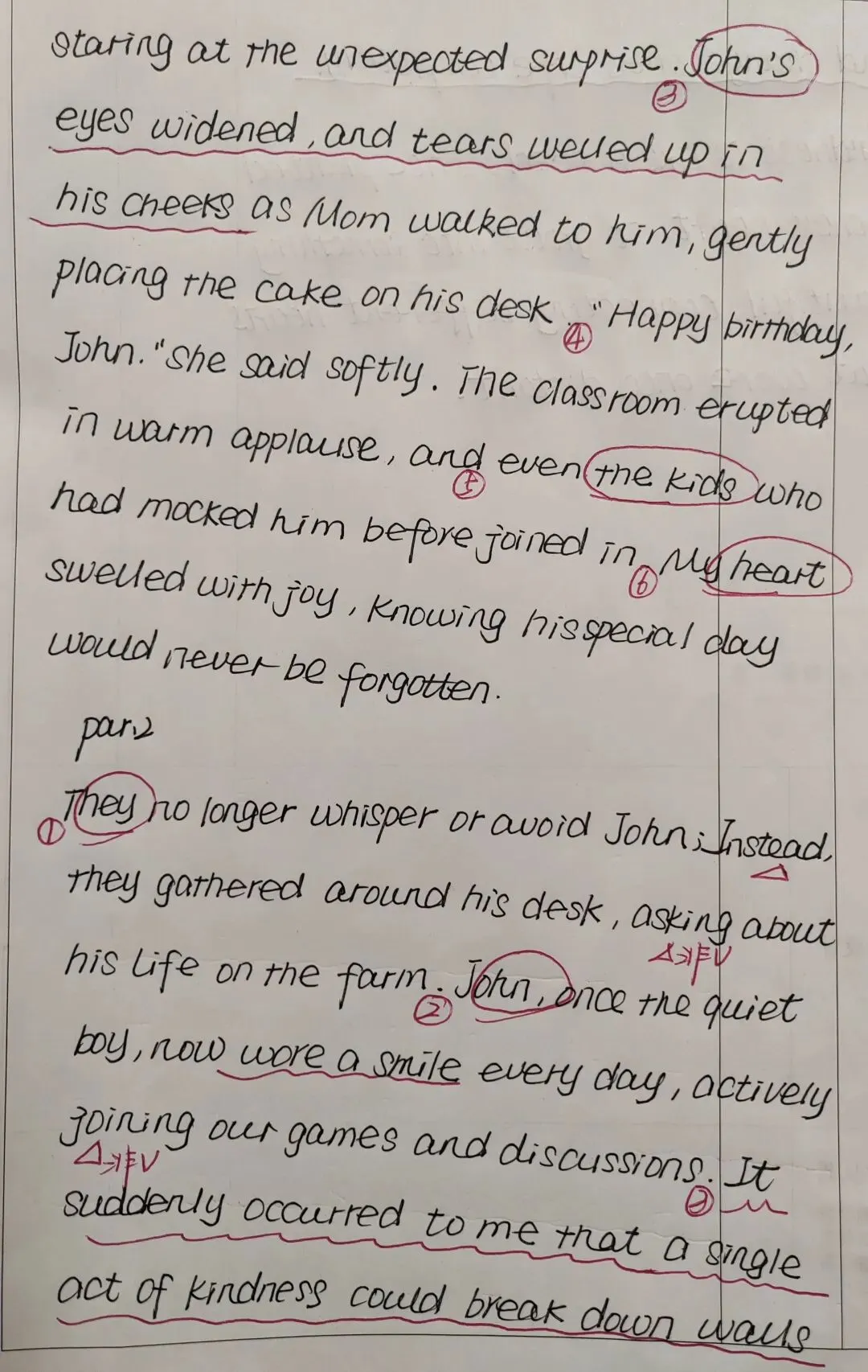 2026年高三模拟考试卷:读后续写的写作技巧展示 第3张