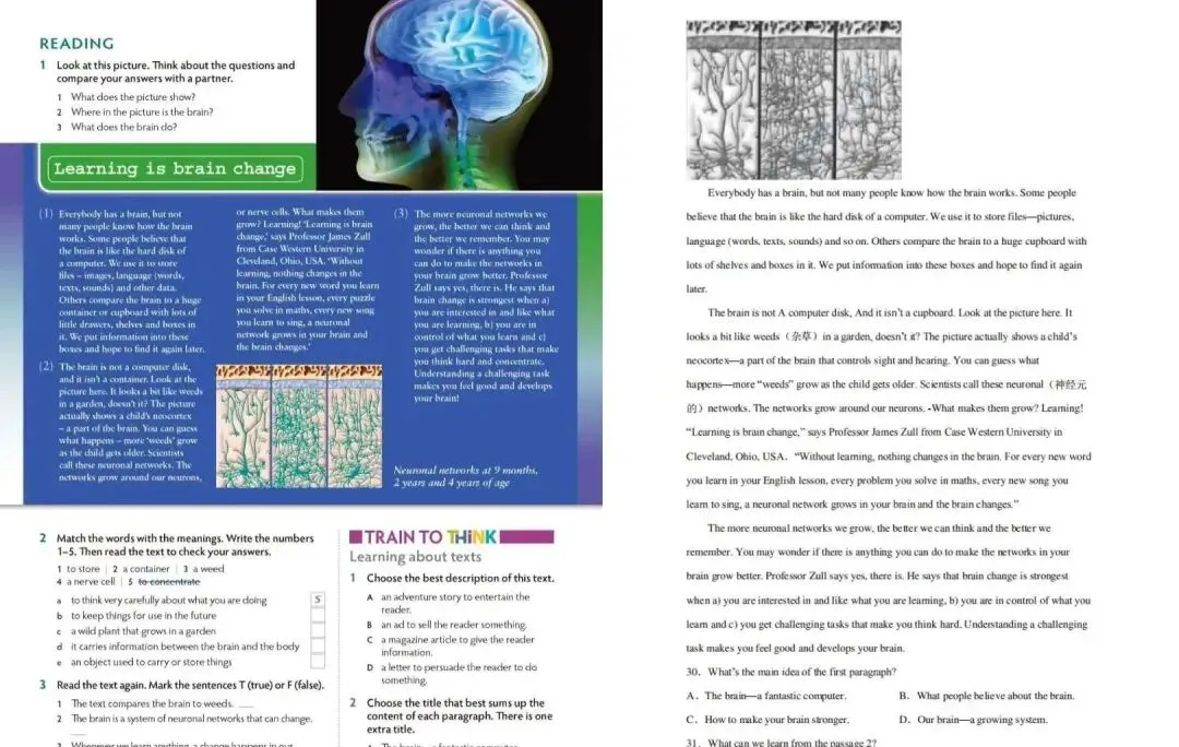 中考英语+Think剑桥原版教材怎么完美融合?听说读写精准对标,分数+能力双优提升! 第4张