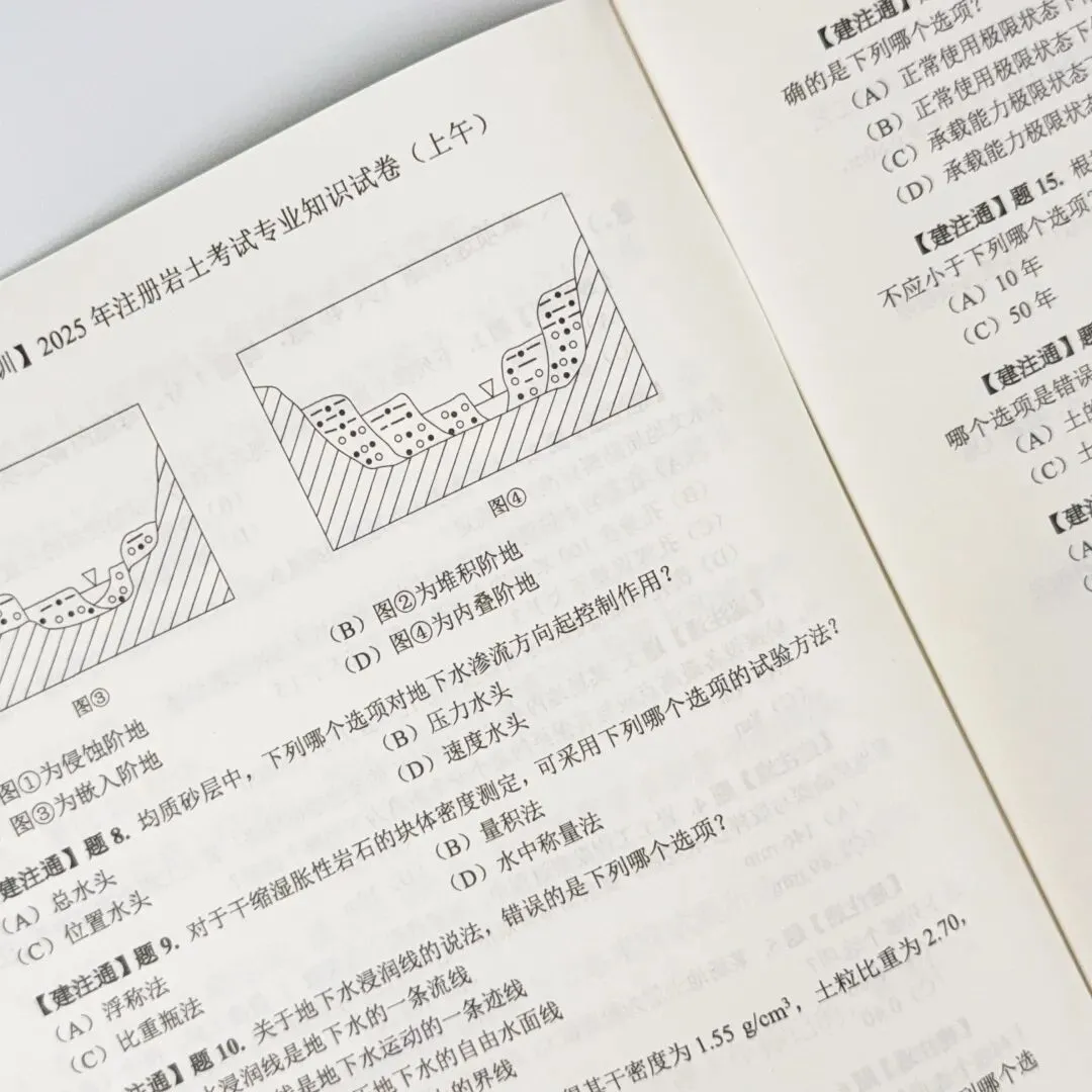 2026年新版注册岩土考试历年真题来啦(案例+知识)!高质量!纸质版、现货! 第11张