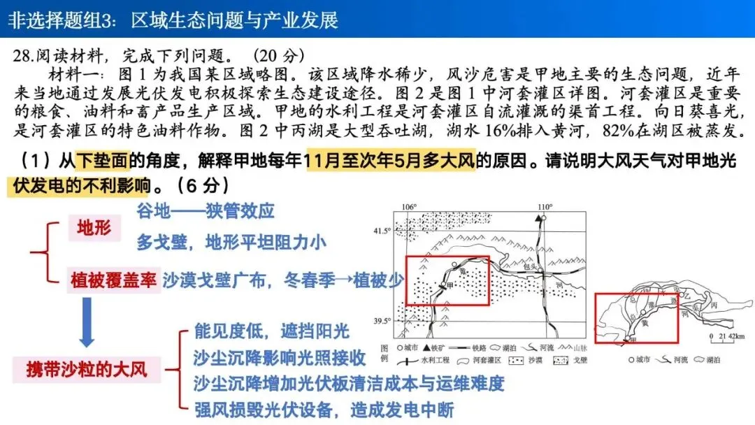 【真题解析30】2026年高考地理试题解析——1月浙江卷 第40张