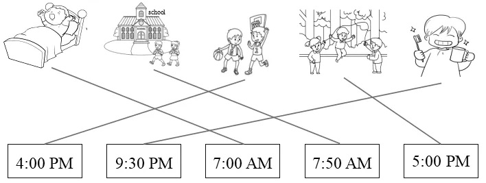 【期中真题】三年级下册,考U1-U4 第12张