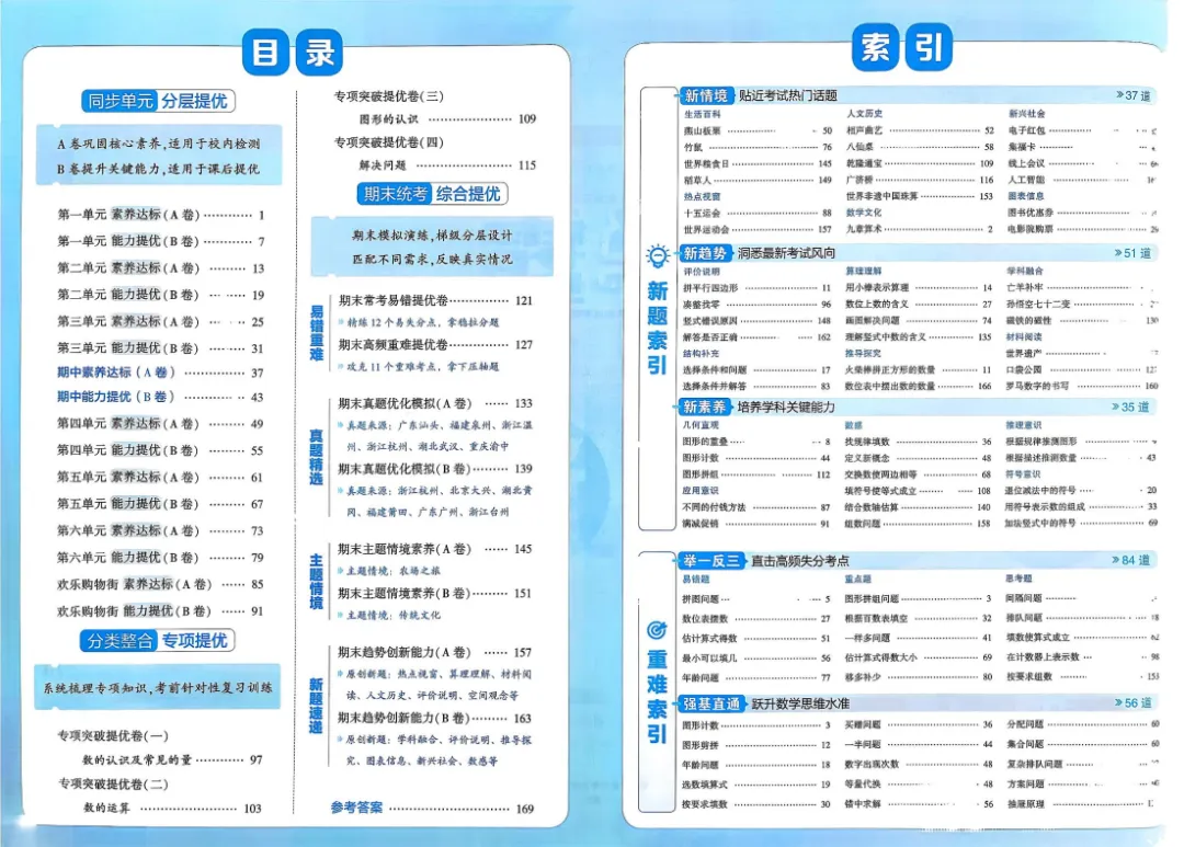 26春新1-6年级下册《学霸提优大试卷》数学一二三四五六年级下册(最新人教版) 第5张