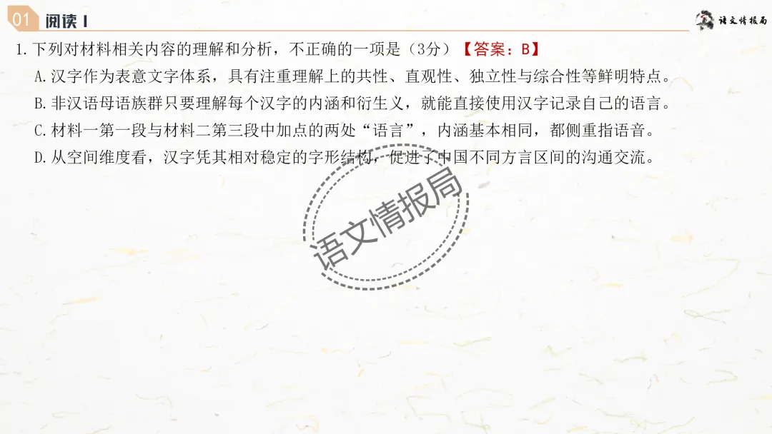 潍坊一模||潍坊市2026年高考模拟考试语文试题讲评课件 第16张