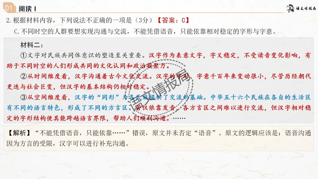 潍坊一模||潍坊市2026年高考模拟考试语文试题讲评课件 第24张